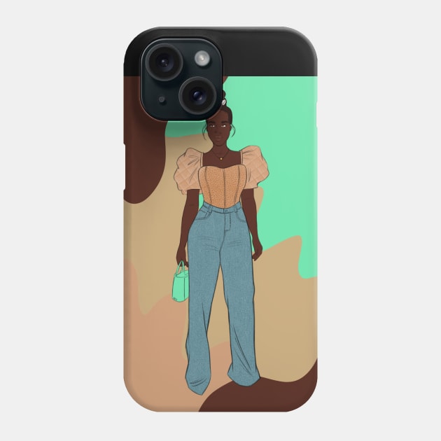 Melanin Magic // Black Digital Art // Coins and Connections Phone Case by coinsandconnections