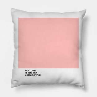 Pantone 13-1513 TCX Gossamer Pink Pillow