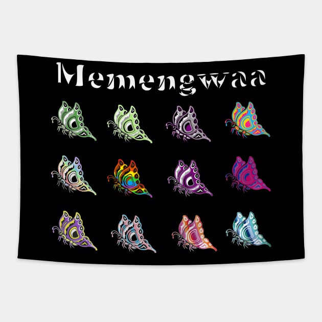 Memengwaa (Butterfly) Pride group Tapestry by KendraHowland.Art.Scroll