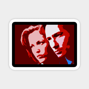 mulder and scully Magnet