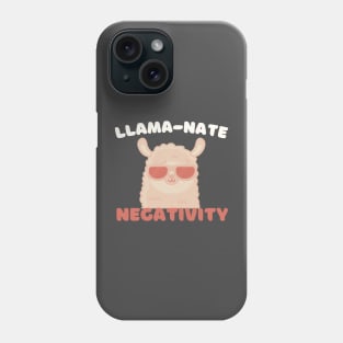 Kawaii Llama Animal Pun Phone Case