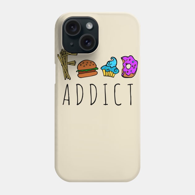 food addict Phone Case by FandomizedRose