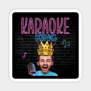 Karaoke King, gift mugs, apparel, t-shirts, hoodies, shirts Magnet