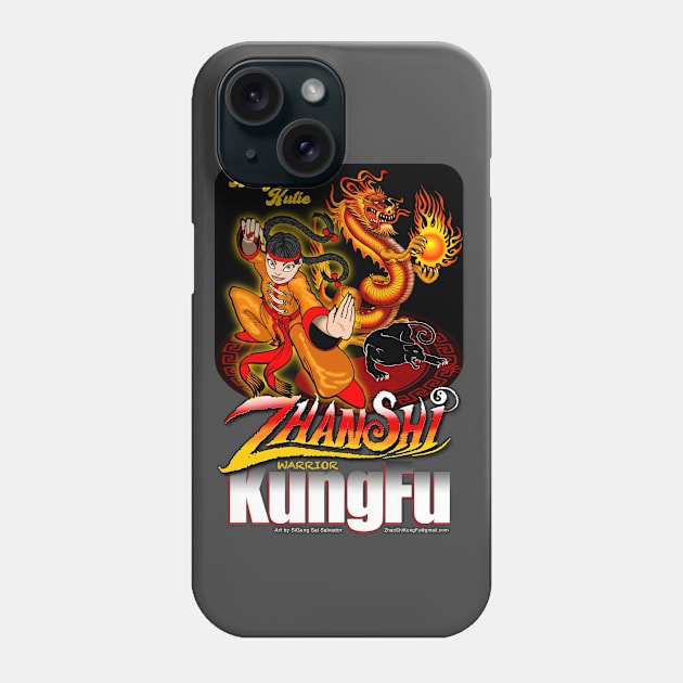 Kung Fu Kutie - ZhanShi Kung Fu Phone Case by MyTeeGraphics