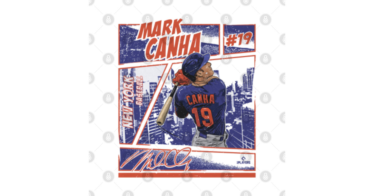 Mark Canha New York M Comic Mark Canha TShirt TeePublic