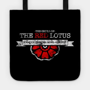 the order of the red lotus Tote