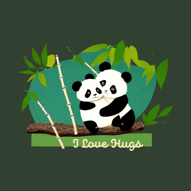 I Love Hugs by Teephemera