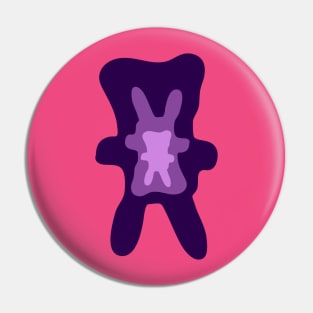 Epoh the Nomad - Purple Violet Pink Inner Bunny Pin