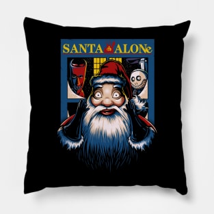 Santa Alone Pillow