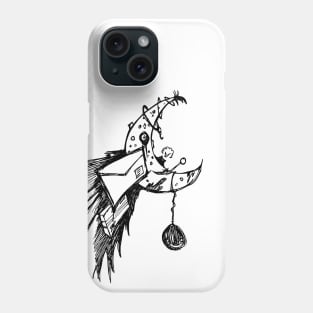 Send Message To The Moon Phone Case