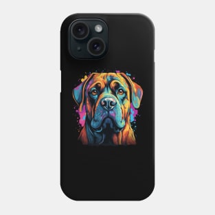 English Mastiff Rainbow Phone Case