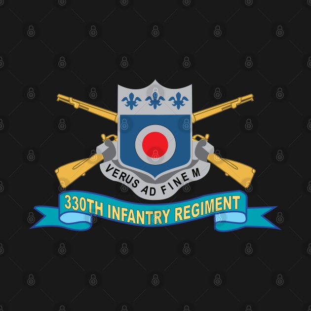 330th Infantry Regiment w Br - SSI - Ribbon X 300 by twix123844