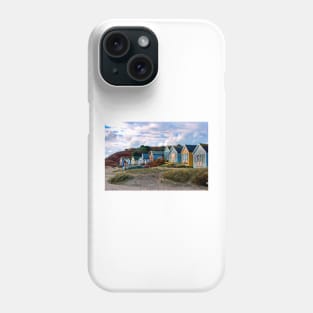 Beach Huts Hengistbury Head Dorset England Phone Case