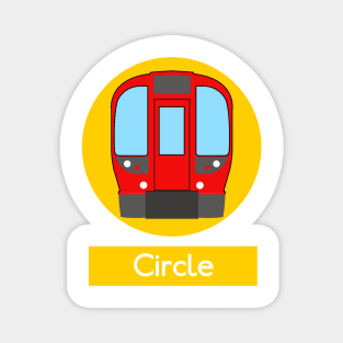 London Underground Subway Circle Magnet