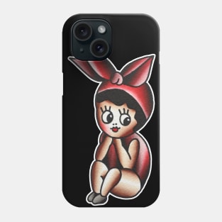 Cute Kewpie Tattoo Design Phone Case