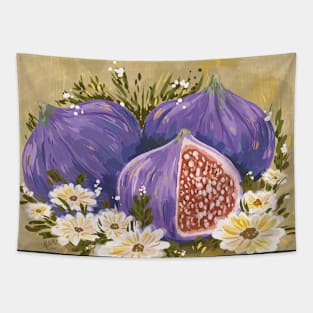 Figs and Flowers Tapestry