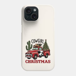 Cowgirl Christmas Phone Case