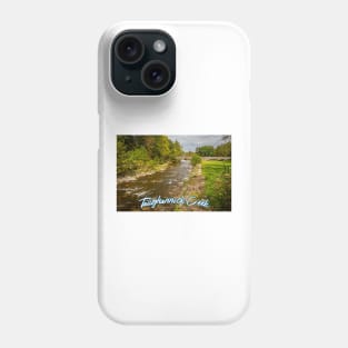 Taughannock Creek Tompkins County New York Phone Case