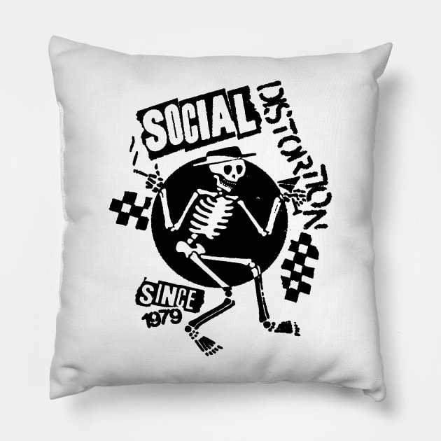 Speakeasy Checkerboard Pillow by Bone Perez