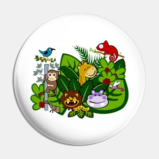 Jungle Jam Pin