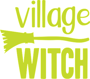 Village Witch Halloween Costume Magnet