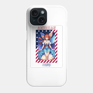 Patriotic Bow Fairy Phone Case