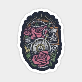 Precious Time - Illustration Magnet