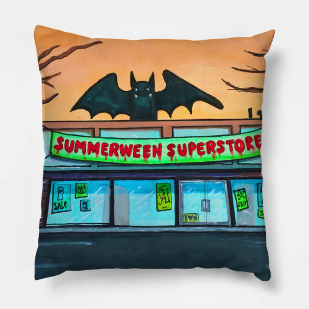 Summerween Pillow by emmawtj