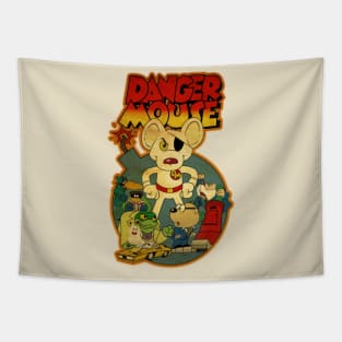 Vintage Danger Mouse Tapestry