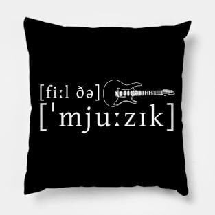 Feel The Music Pillow