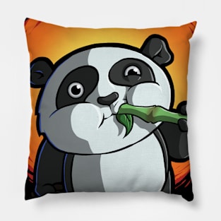 Scary Baby Panda Pillow