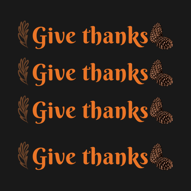 Give Thanks sticker pack 4 pieces by RavenRarities