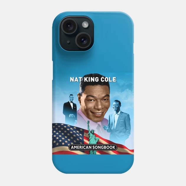 Nat King Cole - American Songbook Phone Case by PLAYDIGITAL2020