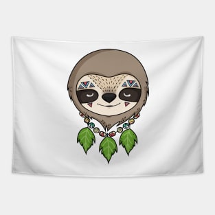 Sloth Head Tapestry