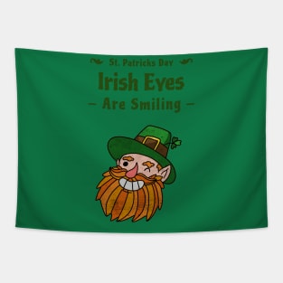 Irish eyes are smiling! Tapestry