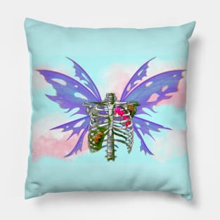 Bleeding Heart with Background Pillow
