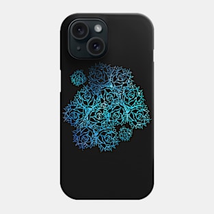 Blue Roses of Galaxy Phone Case