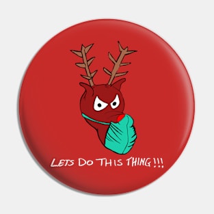 Christmas Reindeer Pin