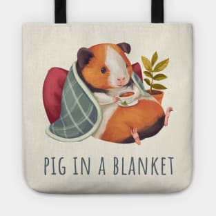 Cozy Guinea Pig in a Blanket Tote