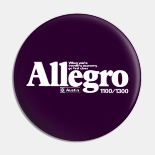 AUSTIN ALLEGRO - brochure Pin