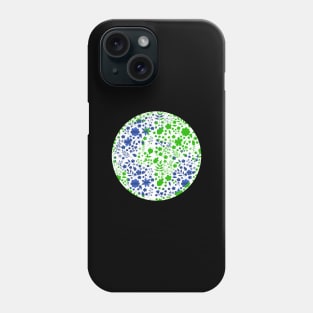 The Earth Laughs In Flowers Floral World in Green Blue Phone Case