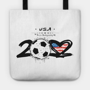 USA World Cup 2022, US Soccer American Flag Soccer Team 2022 Tote