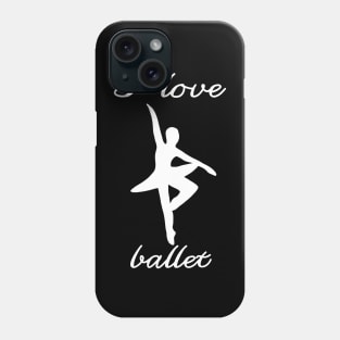 dance is my life love ballet girl teen woman mom Phone Case