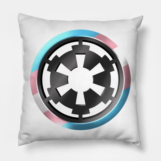 Transgender empire Pillow by nielsrevers