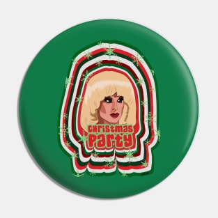 Katya Zamolodchikova - Christmas Party Pin