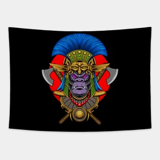 Aztec Warrior 1.1 Tapestry