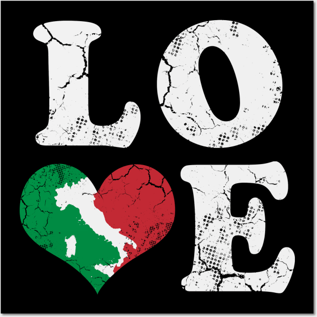 Womens Italy T-Shirt Vintage Womens I Love (Heart) Italia Tee Womens Italy T-Shirt Vintage Womens I Love (Heart) Italia Tee