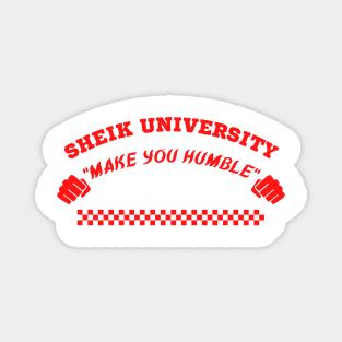 Iron Sheik University Magnet