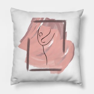 art dance design Pillow