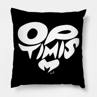 Optimism (white) Pillow